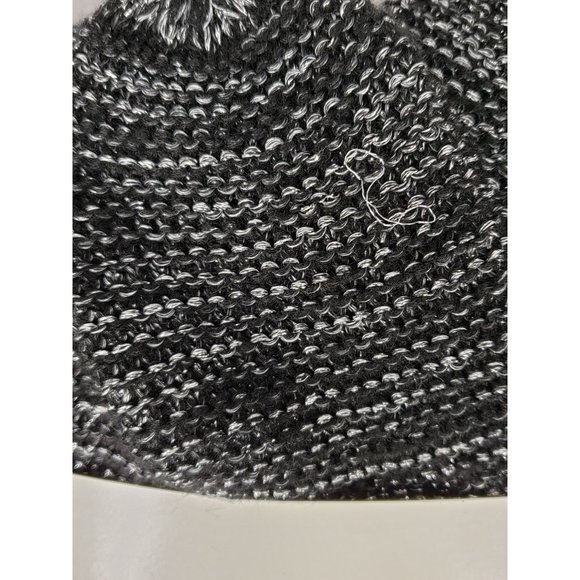 Calvin Klein Women's‎ Black Gray Knit Scarf Hat Gloves Mittens New 3 Piece Set - Picture 6 of 8